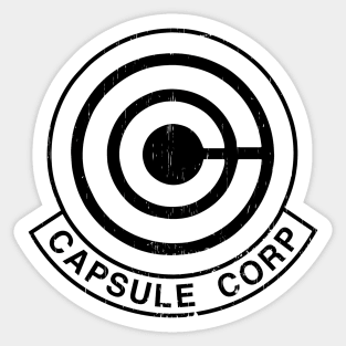 DRAGONBALL Z - CAPSULE CORP Sticker